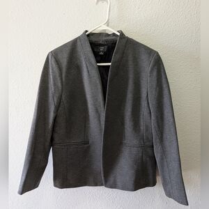 Women's J.Crew 365 Gray Open Front Blazer Jacket - Size 16